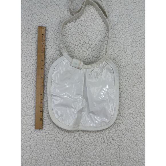 Vintage 80s 90s Cleveland Browns Baby Bib Marilyn Meade Highchair Quarterback - Picture 7 of 7